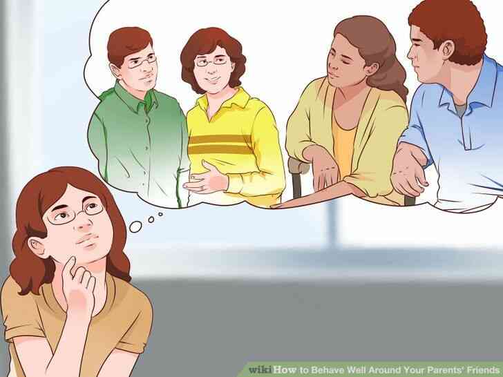 Image intitulée à Bien se Comporter Autour de Vos Amis des Parents de l
